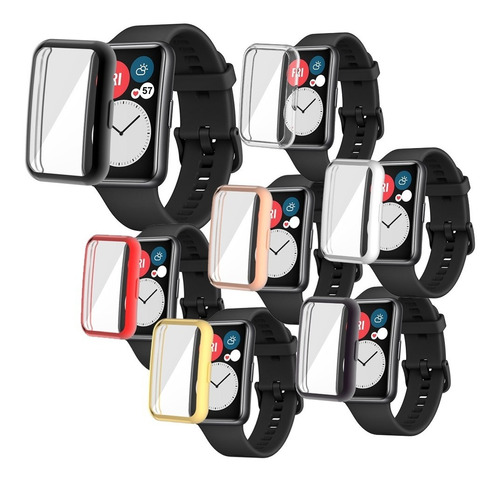 Case Mica Protector Tpu Compatible Con Huawei Watch Fit