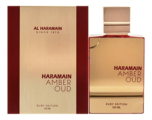 Al Haramain Amber Oud Edp Spray (ruby Edition) Unisex 4 Oz