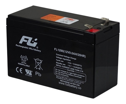 Bateria 12v 9ah Fulibattery Ups Nuevas Y Originales