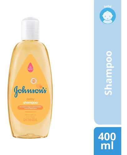 Shampoo Bebé Johnson's® ph Balanceado 400 Ml Hipoalergénico