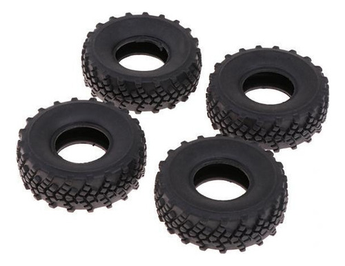 2 X 4pcs Neumático De Goma Suave Recambios Para Wpl 1/16 Rc