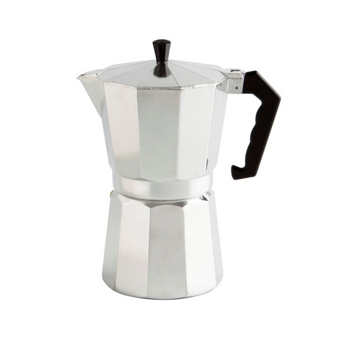 Cafetera Tipo Italiana Moka Grande 12 Pocillos Alumini 600ml