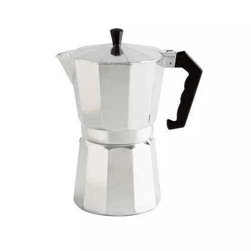 Cafetera Tipo Italiana Grande 12 Pocillos Moka Alumini 600ml