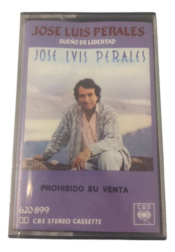 Cassette Jose Luis Perales  Sueno De Libertad   Supercultura