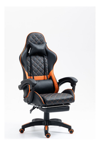 Silla Gamer Armor 1039f Pro Negro Naranjo