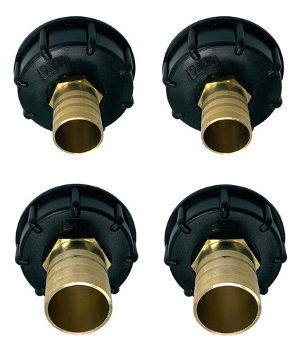4 Piezas 1000l Ibc Tote Tank Valve Connector De Adaptador,