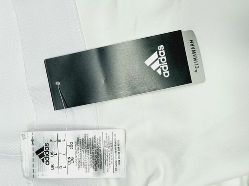 Pantalón De Comprenssion adidas De Hombre Talle L Blanco