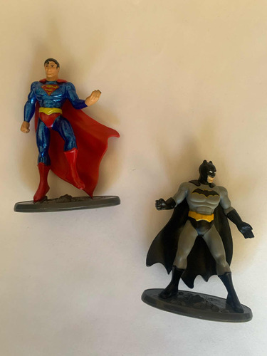 Set De 2 Figuras Dc Comics Justice League Batman Y Superman