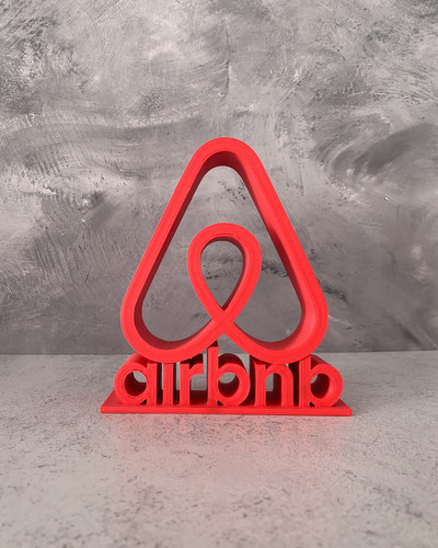 Cartel Logo Airbnb 15cm