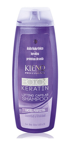 Shampoo Kleno Bottox Keratin Lifting Capilar X 350
