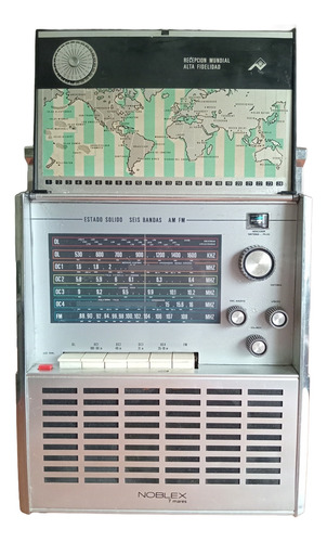 Radio Noblex 7 Mares Vintage Mod.nt 119 Impecabie Unica Mano (Usado)