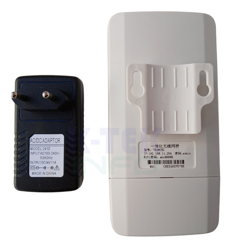Repetidor Wi-fi Extensor Longa Distancia Cpe 2.4ghz Externo
