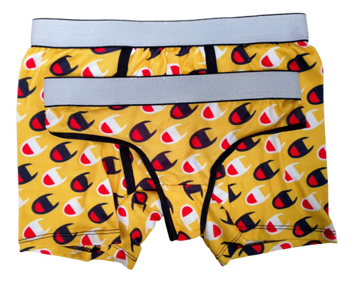 Duo Parejas Boxer Tanga C Amarillo Conjunto 14 Febrero