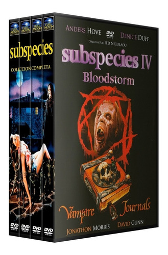 Subspecies Coleccion En Dvd Español España/ingles Sub Esp