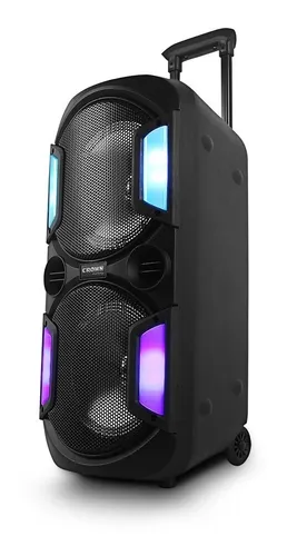 Parlante Bafle Potenciado Ken Brown Nuke 8 Led Bluetooth