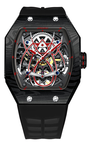 Reloj Jinlery Skeleton Richard, Edición Spider, Automático