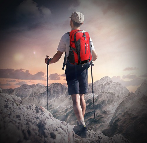Mochila Deportiva Impermeable Para Escalada De Montaña K1