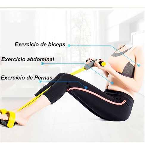 Elástico Tensão Exercícios Ombro Biceps Triceps Peito Pernas