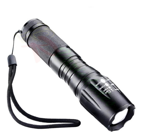Imagem 1 de 6 de 5 Lanterna Tatica Led Multifuncional Recarregavel Lk-x900