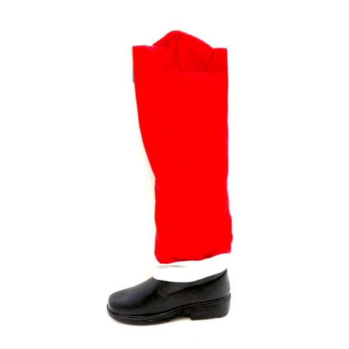 Imagen 1 de 2 de Decoracion Pierna Santa Claus Navidad
