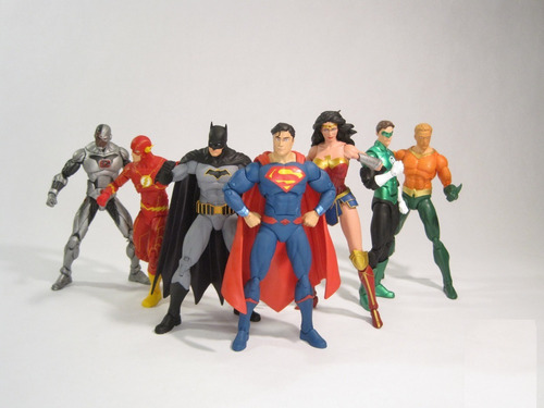 Imagen 2 de 2 de Dc Icons Dc Univ Rebirth Justice League Liga De La Justicia