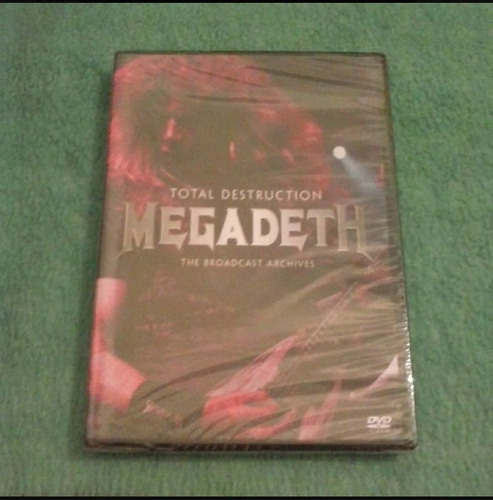 Dvd Megadeth-total Destrucción.metallica.anthrax.slayer