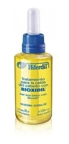 Loción Tratamiento Caída Del Cabello Biferdil Con Bioxidil