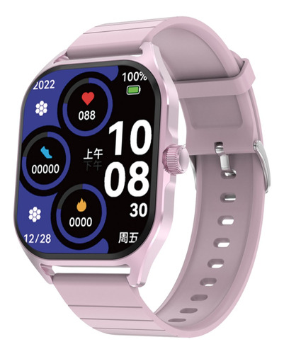 Reloj Smartwatch Mujer Rosa Dt99 Amoled Salud Gps Llamadas