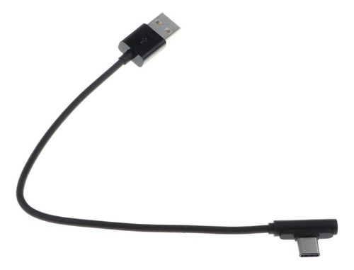 Usb 3.0 Tipo C Cabo De Carregador Rápido De Preto 0.25m