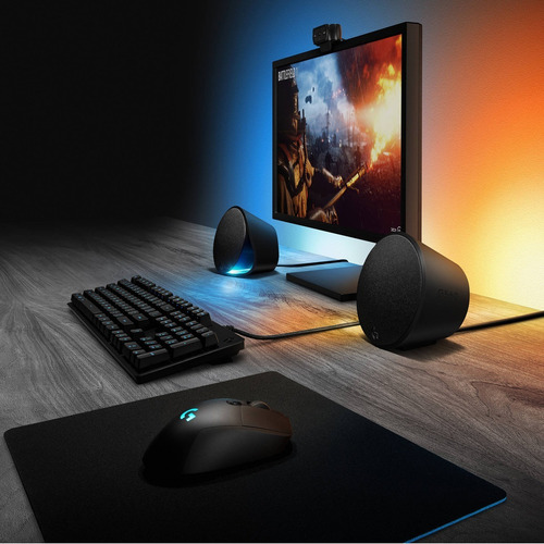 Imagen 3 de 6 de Parlante Logitech G560 2.1 Rgb 120w Usb