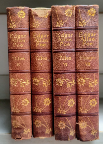 Complete Works Of Edgar Alan Poe, 10 Volumes,1902 Editions (Usado)