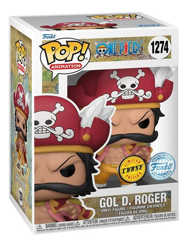 Funko Pop! One Piece - Gol D Roger Y Barbablanca Chase Msi