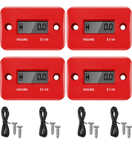 4 Medidores De Hora Para Motores Pequenos, Medidor Digital I
