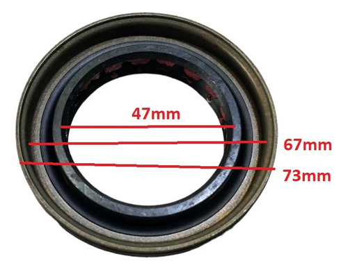 Vedação Do Eixo Transmissão Jeep Wrangler 3.6 3.8 07-18 Orig