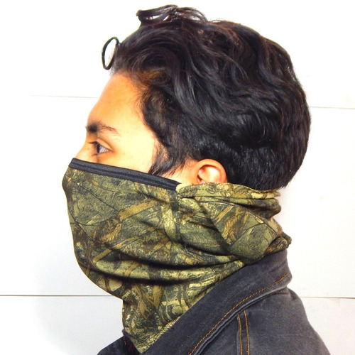 Imagen 3 de 3 de Mascara Tactica Balaclava Frio Moto Gorro Tactic Lizard Camo