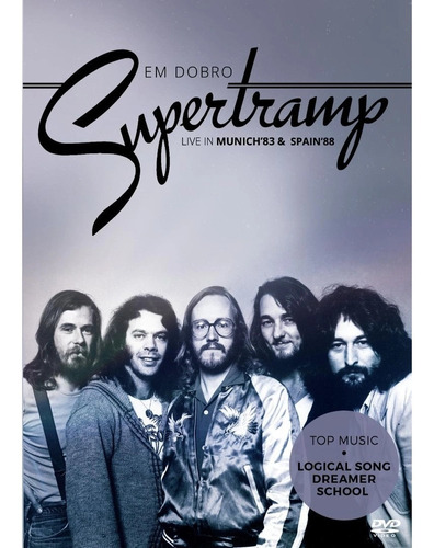 Dvd Supertramp Em Dobro. Germany 1983 E Spain 1988