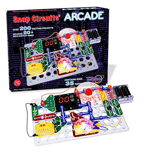 Kit De Exploración Electrónica Snap Circuits Arcade Sca-200