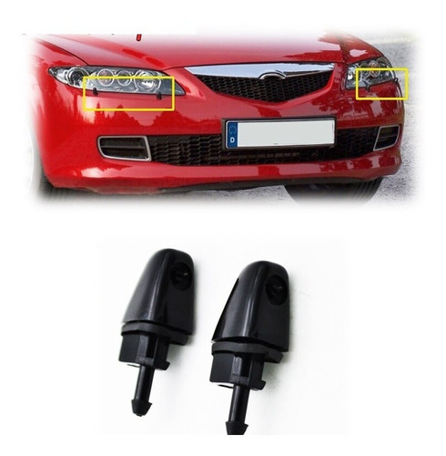 Boquilla Limpiaparab X2und Compatible Con Mazda 6 2002-2008