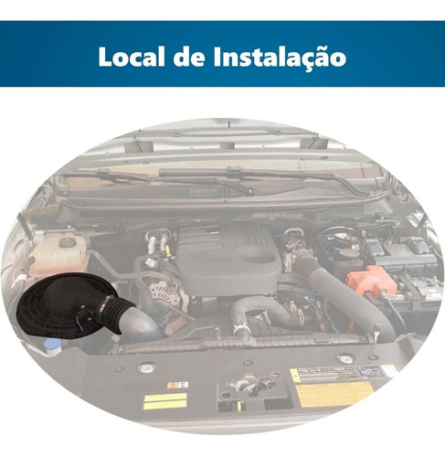 Filtro Ar Esportivo Lavável Ford Ranger 2.2 Diesel 2023 Rs