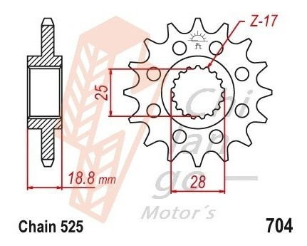 Kit De Arrastre Para Bmw F800 Gs ) K72 08-18