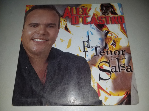 Lp Vinilo Disco Acetato Alex De Castro El Tenor De La Salsa