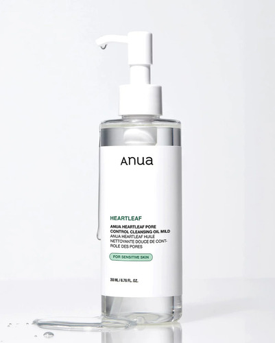 Anua Heartleaf Pore Control Oil Mild Aceite Limpiador