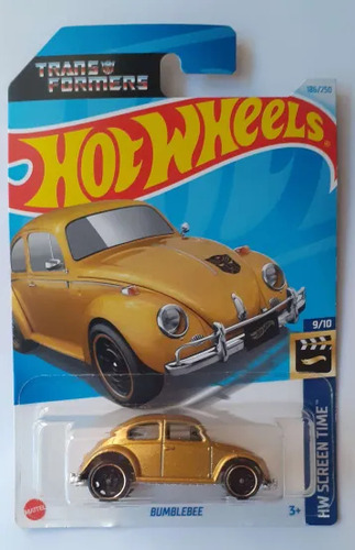 Hot Wheels Bumblebee Transformers - Dorado (2024) Dorado Oscuro