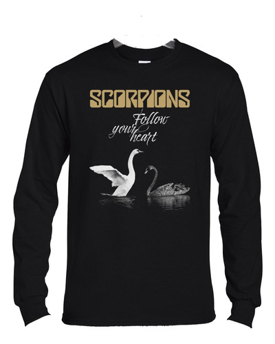 Polera Ml Scorpions Follow Your Heart Rock Abominatron