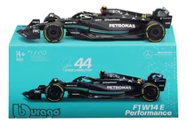 Comprar Bburago F1 Mercedes Amg W14 #44 Hamilton Modelo Fórmula 1:43