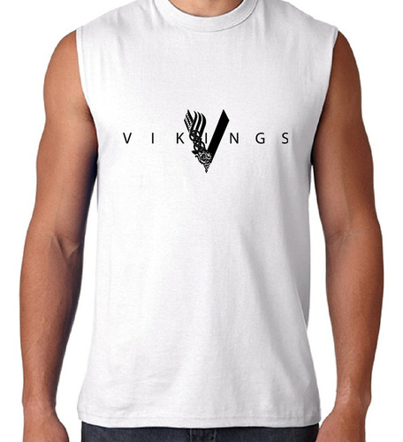 Remera Vikings Musculosa 100% Algodón B 2