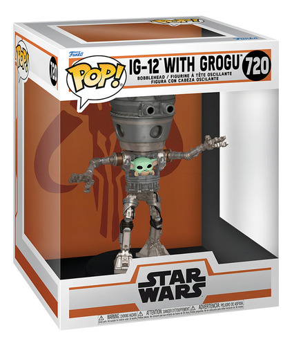Funko Pop! Star Wars Ig-12 With Grogu 720