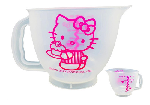 Jarra Medidora Tupperware Hello Kitty Taza Juguete Mini