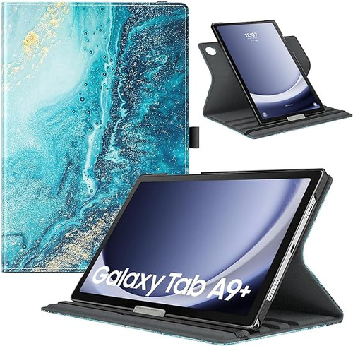 Funda Para Tablet Samsung A9 Plus (mar Azul)