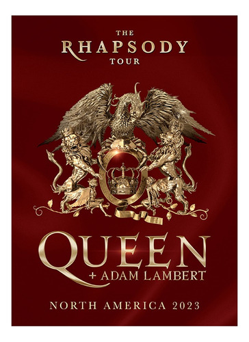 Queen + Adam Lambert - Tourbook Usa 2023